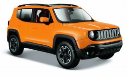 Model kompozytowy Jeep Renegade pomarańczowy 1/24