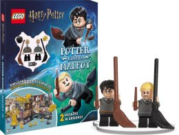 Zestaw książek z klockami Potter Kontra Malfoy