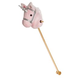 Koń jednorożec na kiju Hobby Horse różowy 100cm