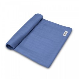 Otulacz dla dziecka Bamboo Swaddle Blue Denim