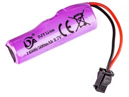 Pakiet Li-ion 3,7V 500mAh JST SM, Akumulator Do Samochodu Do Driftu SC24A Bateria