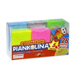 Piankolina 5 kolorów z 26 dodatkami